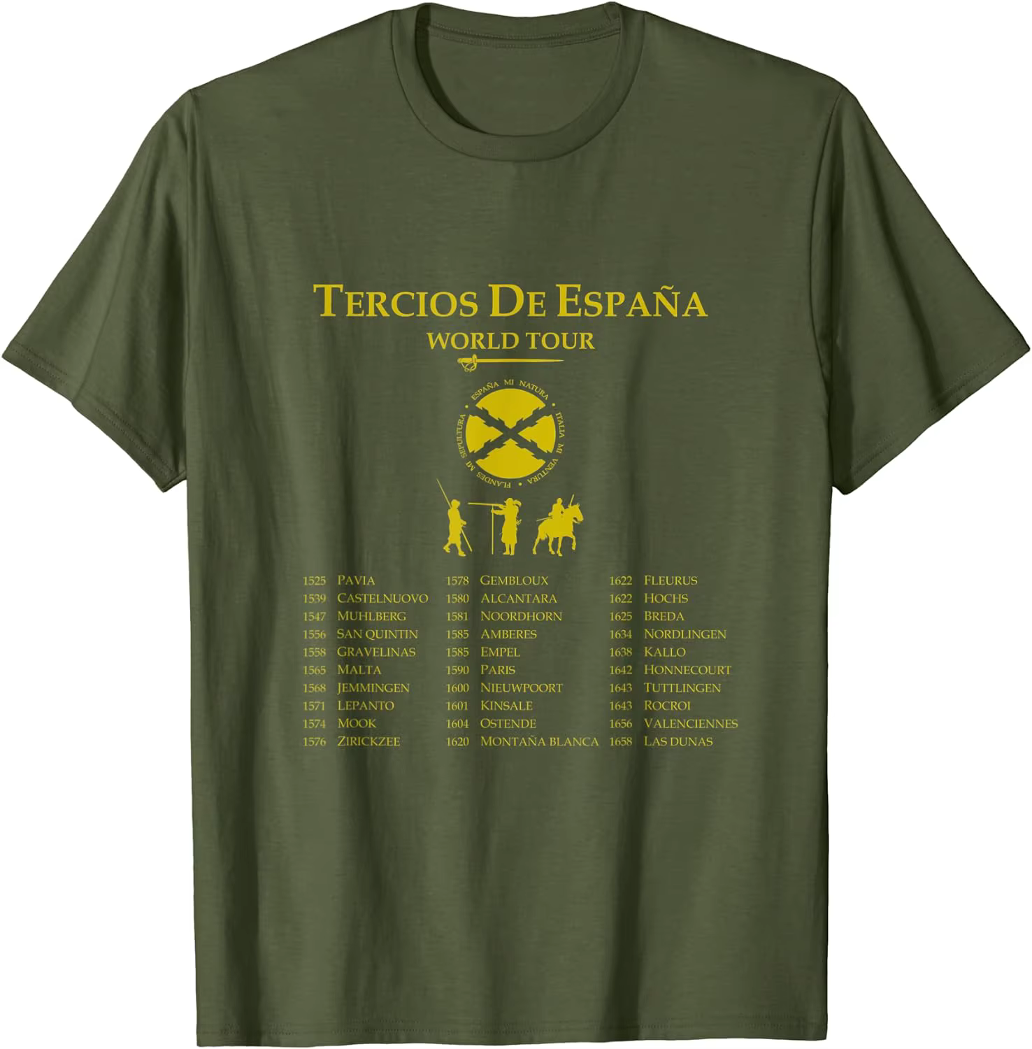 T-shirt manches courtes col rond homme