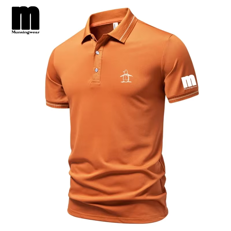 Vêtements de Golf 2026 été nouveau luxe de haute qualité séchage rapide mode hommes et femmes sport à manches courtes