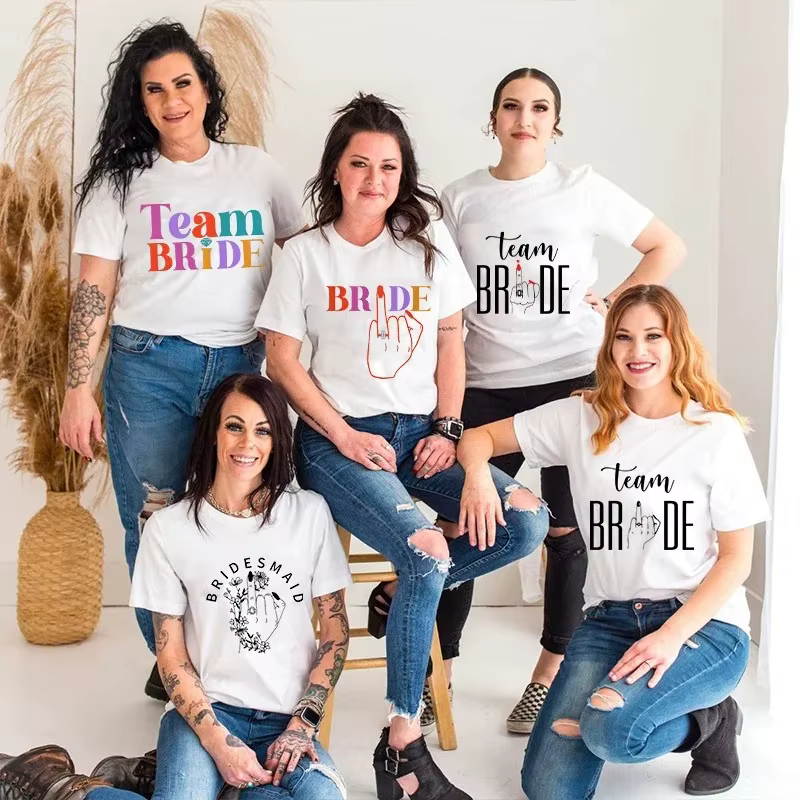 T-shirt Team Bride pour Filles