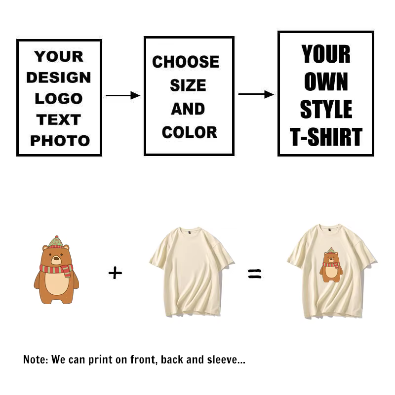 T-Shirt personnalisé col en v 100% coton, imprimé sur demande, vêtements de travail, Design, Logo de marque imprimé, vêtements d'équipe personnalisés