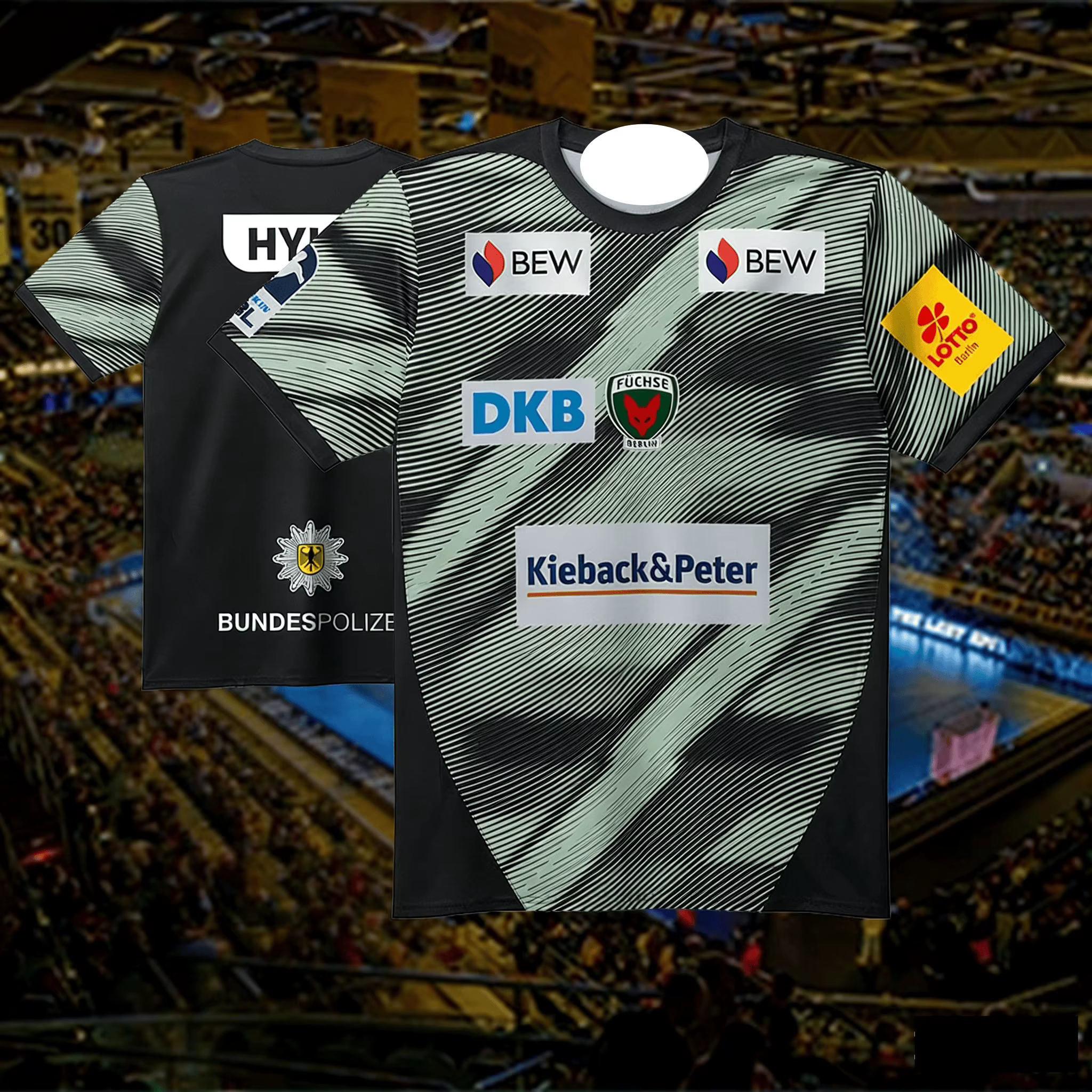 Nouveauté 2026 : FRISCH AUF! pour hommes T-shirt de handball Goppingen, vêtements de sport, surdimensionné, pour l'entraînement et les matchs de handball, respirant, vêtements de plage