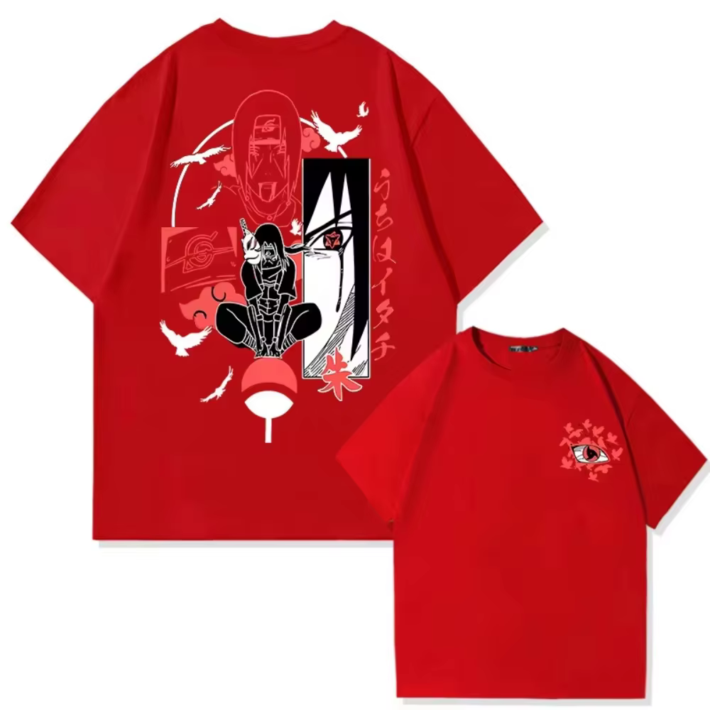 T-shirt Naruto Animation Derivatives Uchiha Itachi