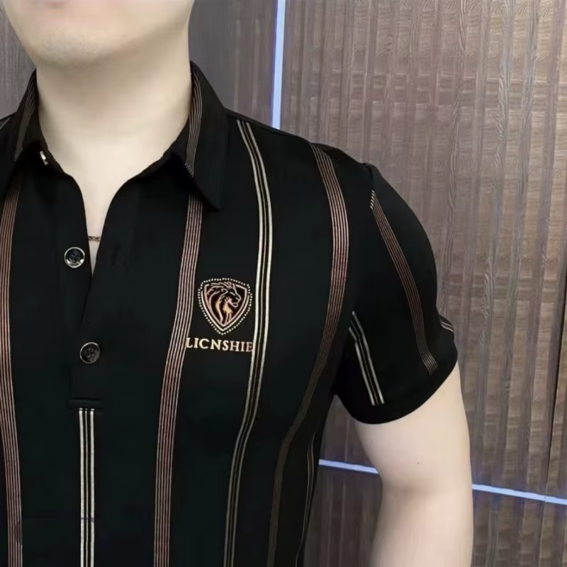 T-shirt Homme Été 2025 à Manches Courtes