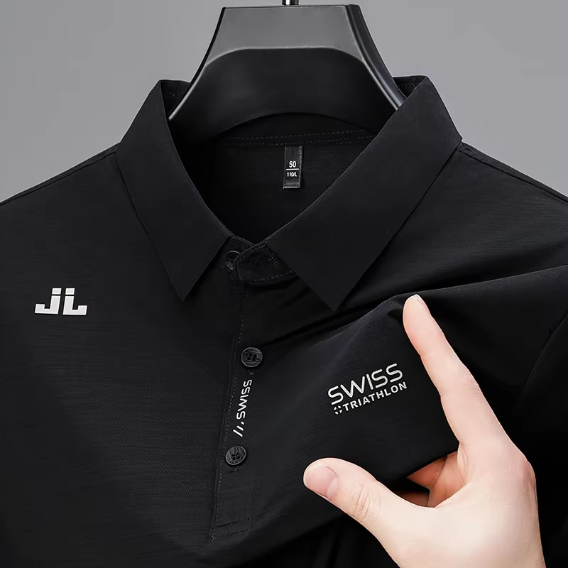 Chemise polo respirante pour homme
