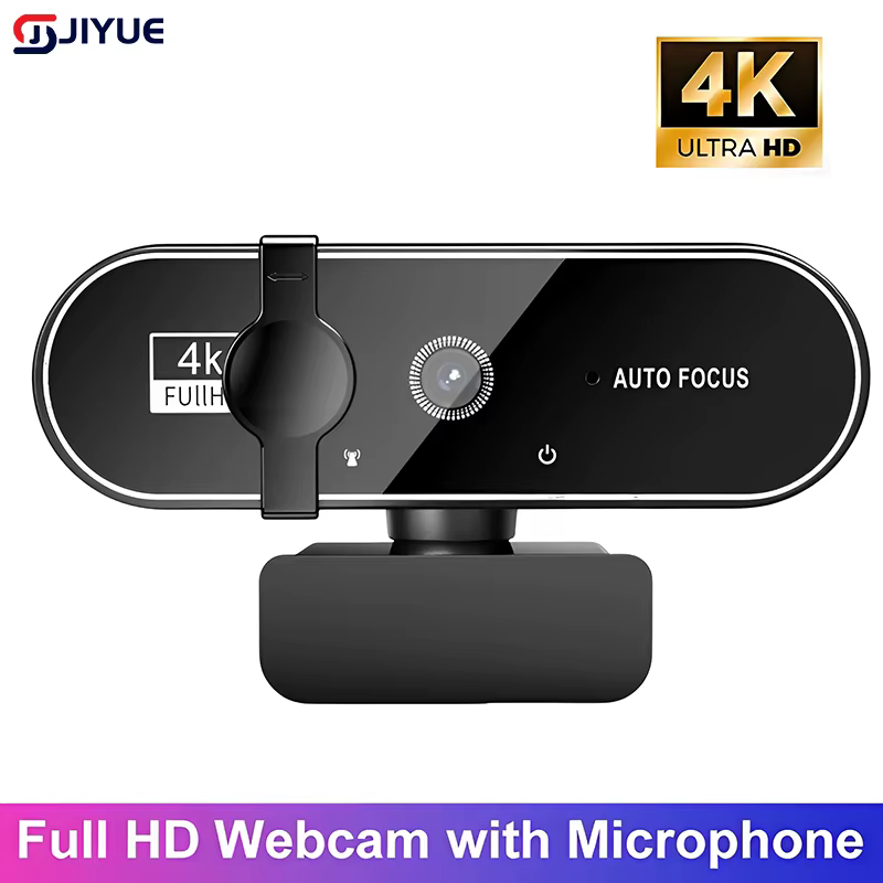 Webcams 4K USB caméra Web avec Microphone Autofocus 2K