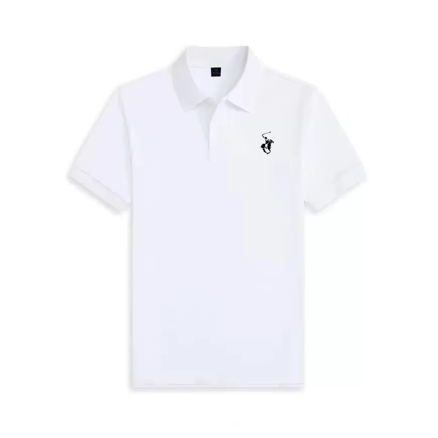 Polo homme luxe à manches courtes