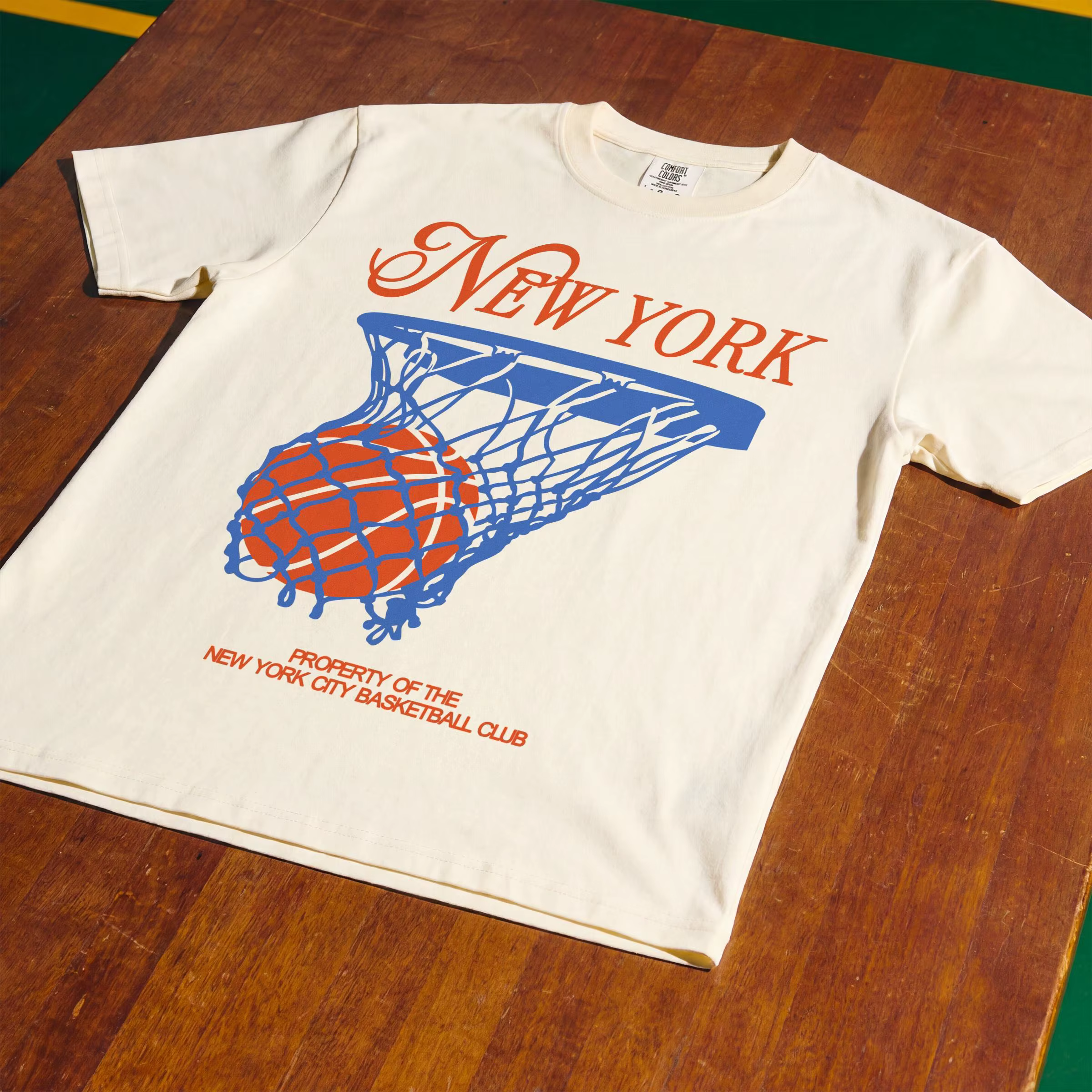 T-shirt de basket-ball New York pour homme