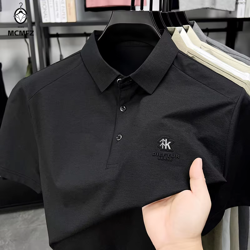 Polo à manches longues pour homme