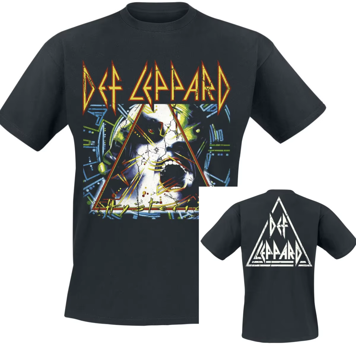 T-Shirt High N Dry Leopard Def Leppard pour hommes et femmes