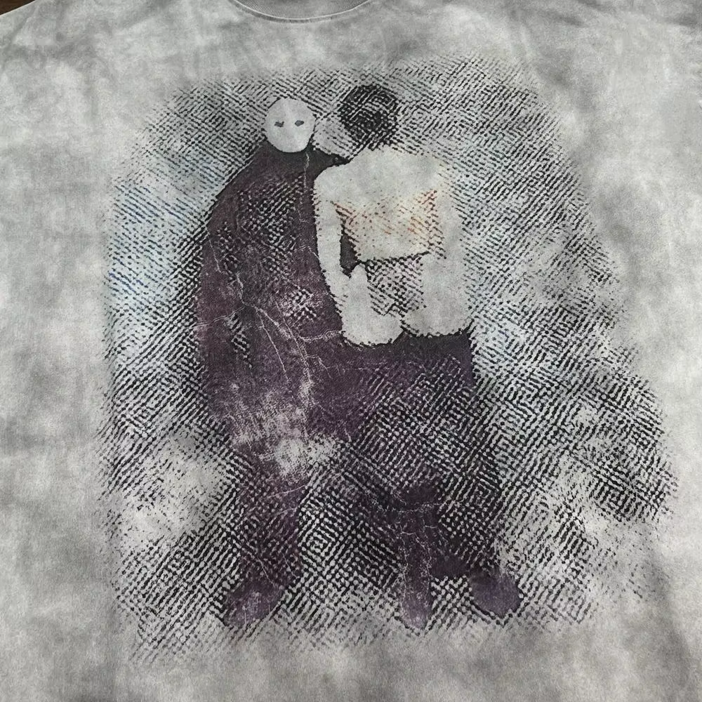 Yao mode KANYE WEST marque de luxe Vintage décontracté surdimensionné t-shirt coton Streetwear Hiphop haute rue