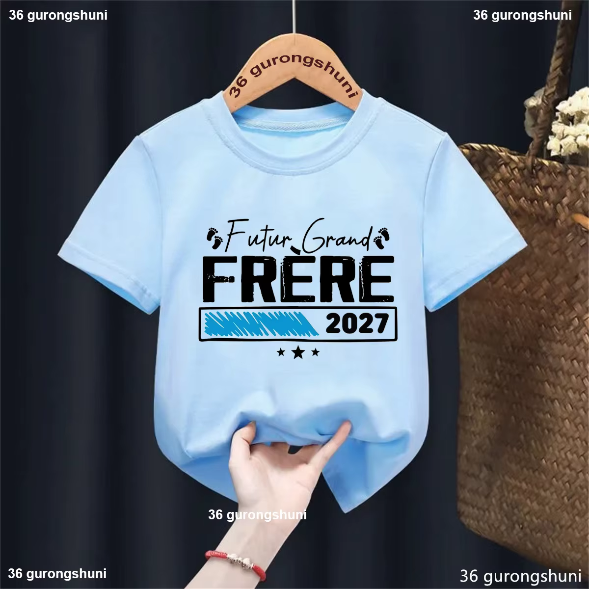 T-shirts imprimés pour garçons « Future Big Brother 2027 »