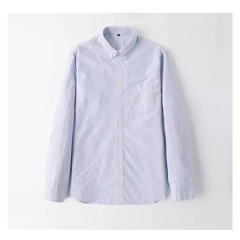 Nouveauté 2026 – Exporté au Japon – T-shirt à manches longues brodé en coton unisexe pour homme/femme – Col revers – Hauts de sweat-shirt