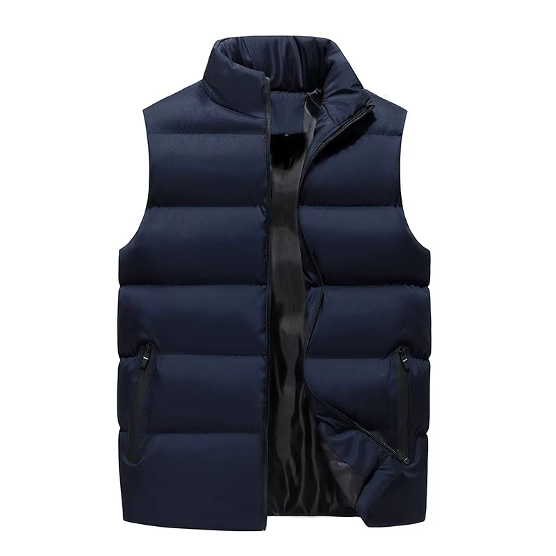 Gilet rembourré doux pour hommes