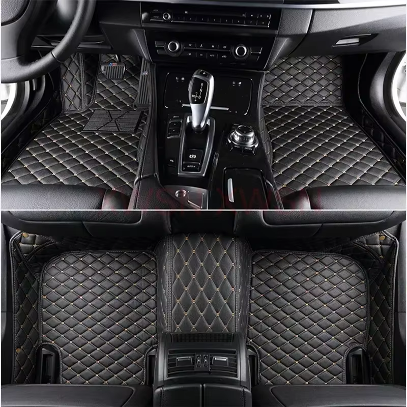 Tapis de Sol de Voiture à Couverture Complète 3D Personnalisé, Accessoires d'Nikpour Volkswagen VW Polo 2011-2018 2019-2023 Polo GTI 2012-2017