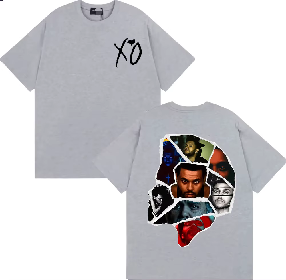 T-shirts The Weeknd After Hours Til Dawn avec l'image de la couverture de l'album
