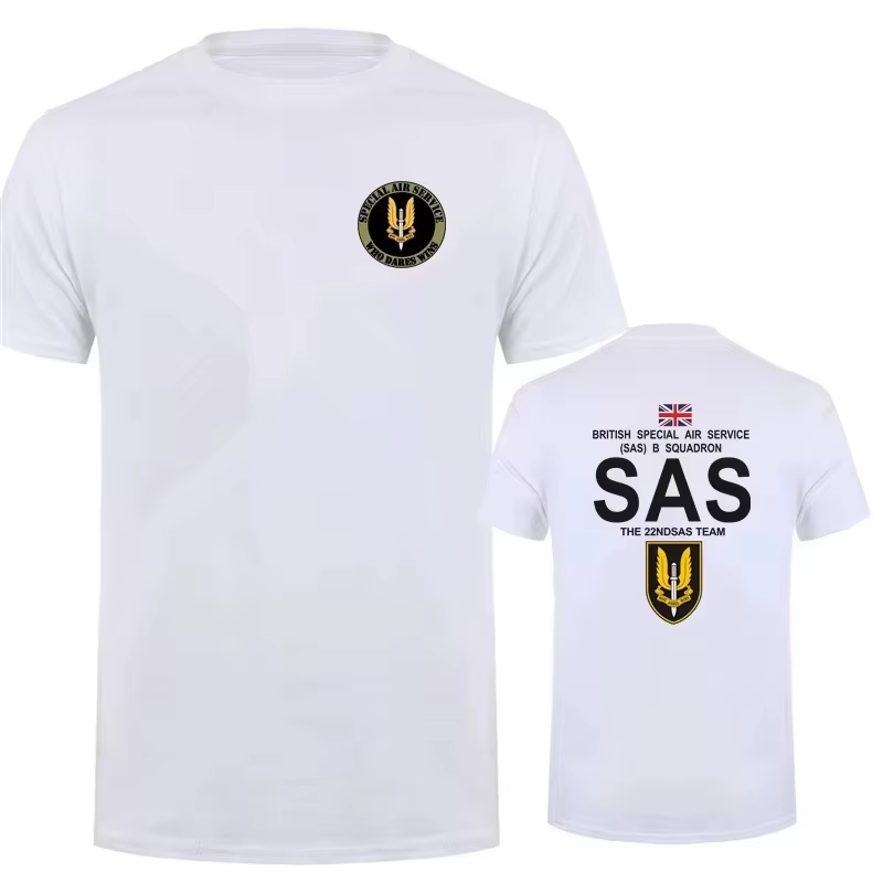 T-shirt militaire SAS Sniper pour hommes