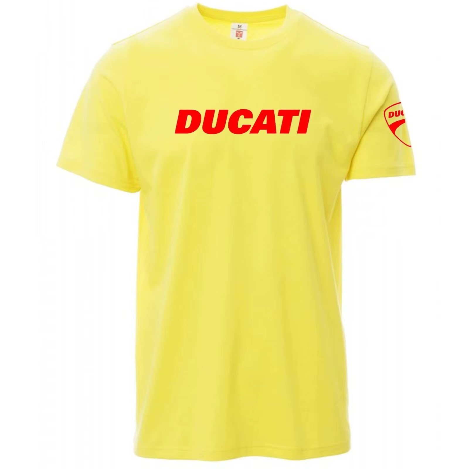 T-shirt unisexe Ducati avec logo rouge