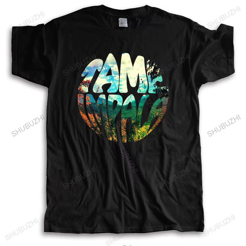 Coton beaucoup de couleurs t-shirt hommes été t-shirts occasionnels Tame Impala Innerspeaker nouveau arriverd