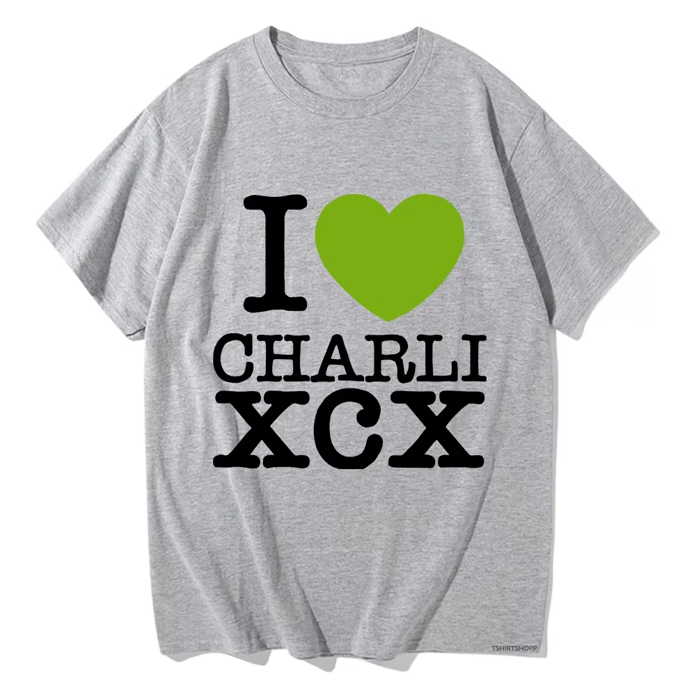 Charli Xcx avec invité spécial Shygirl T-Shirts Brat Album hommes femmes vêtements esthétique unisexe Streetwear été coton t-shirt hauts