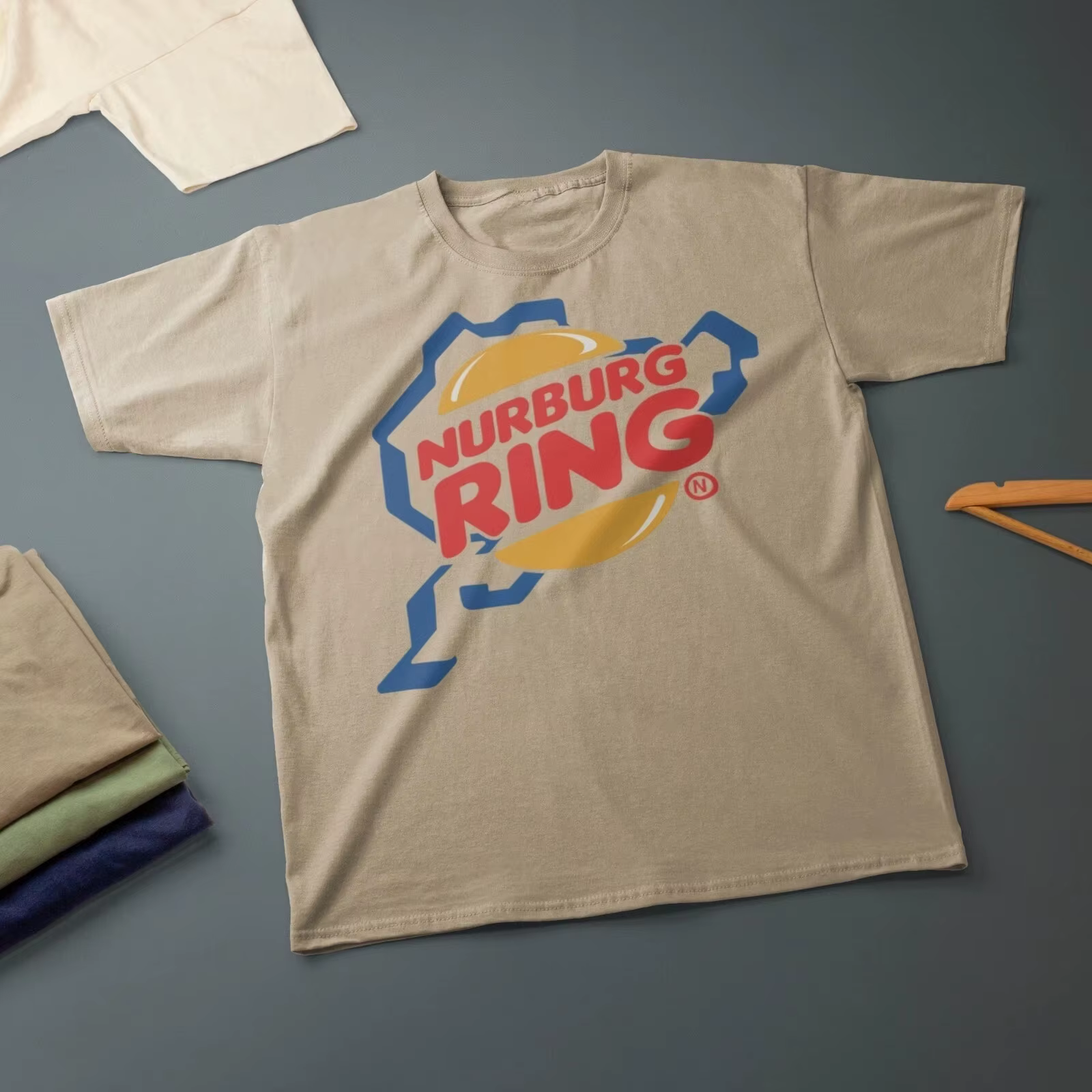 T-Shirt Nurburgring Burger pour motards