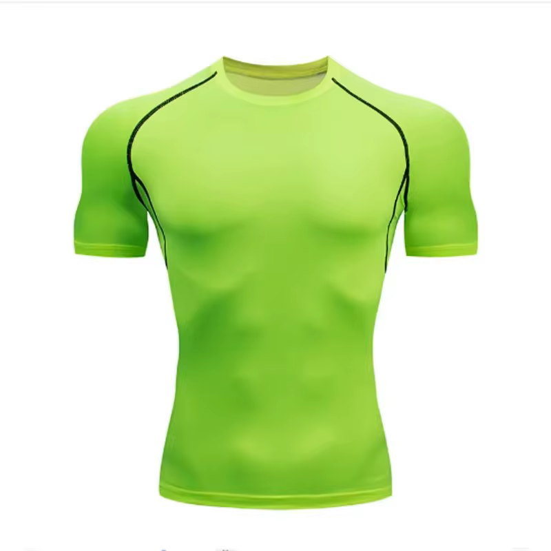 T-shirt de compression sportif pour homme 2026