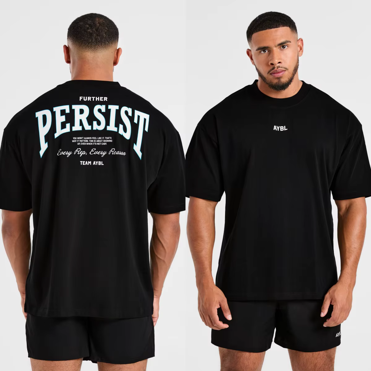 T-shirt en coton avec logo classique noir
