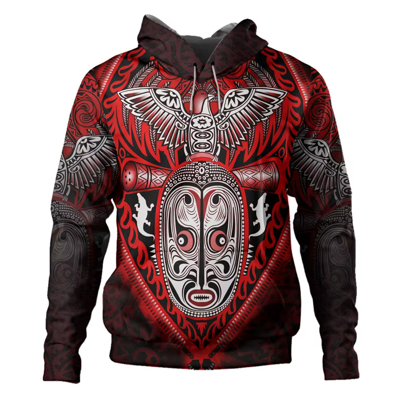 Sweats à capuche College en 3D pour hommes