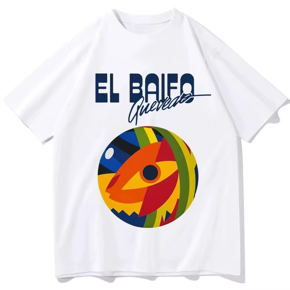 T-shirt tendance été 2026 Quevedo El Baifo pour homme et femme