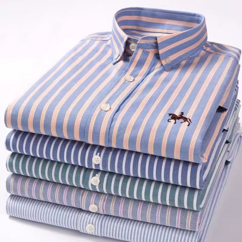 Oxford – chemises à manches longues pour hommes