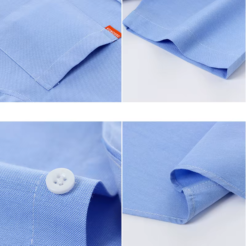 Chemises Oxford 100% coton pour hommes