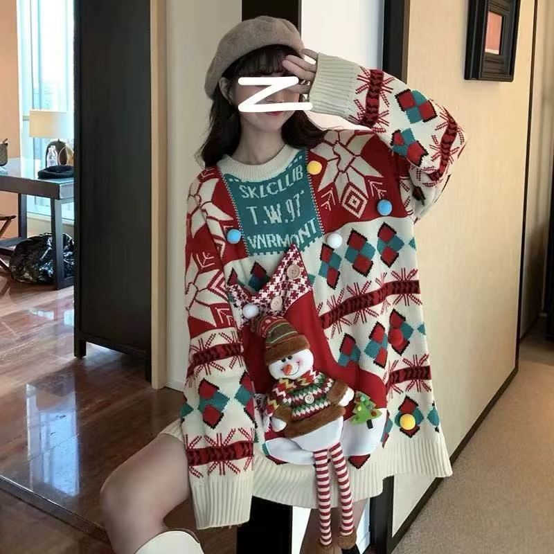 Pull de noël pour femmes