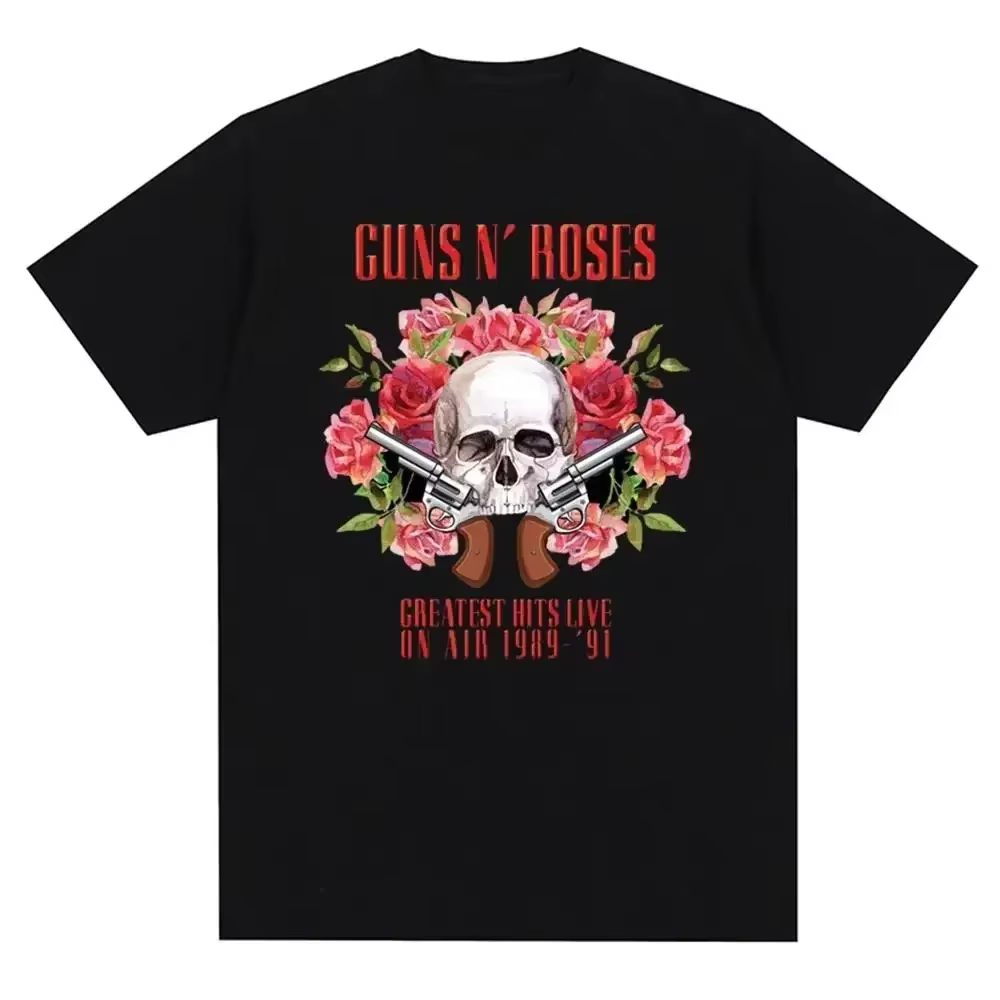 T-shirt à imprimé graphique Guns N Roses