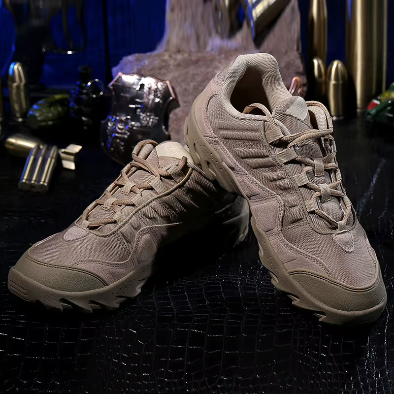 TaoBo 2025 chaussures de randonnée coupe basse hommes chaussures d'escalade bottes militaires force spéciale tactique désert Combat bottes pour hommes