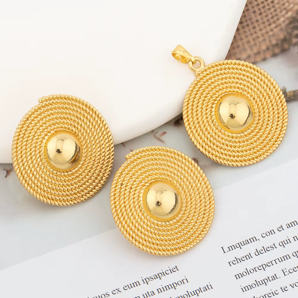 Ensemble de bijoux africains tendance pour femmes