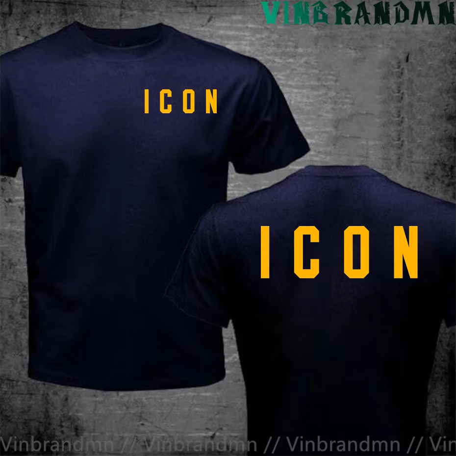 Drôle icône Logo T-Shirt hommes