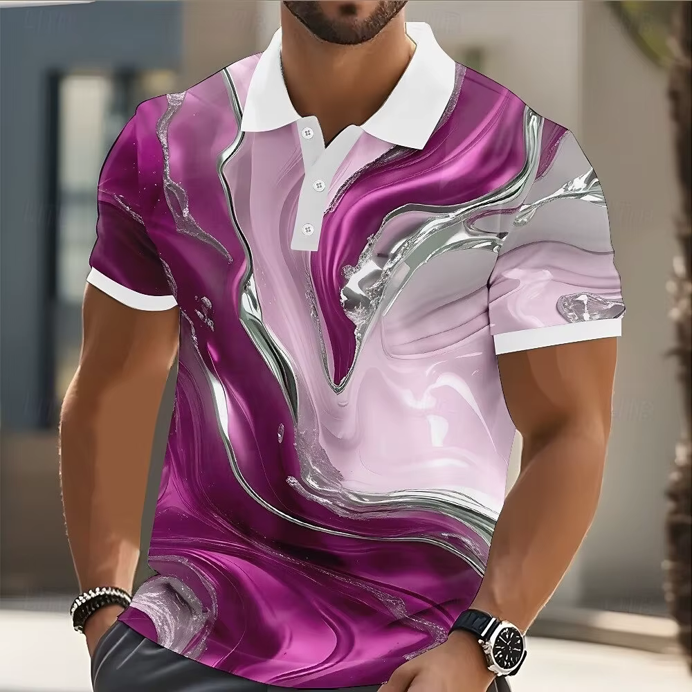 Polo en marbre pour hommes