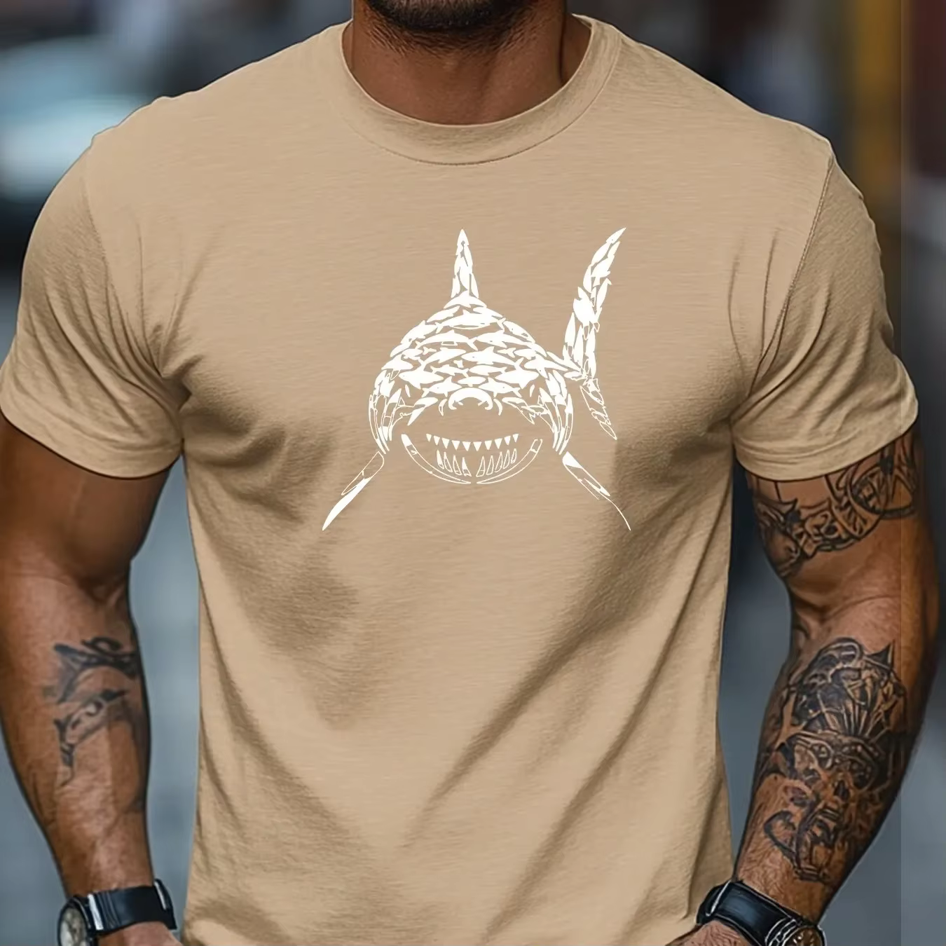 T-shirt pour homme 100% coton