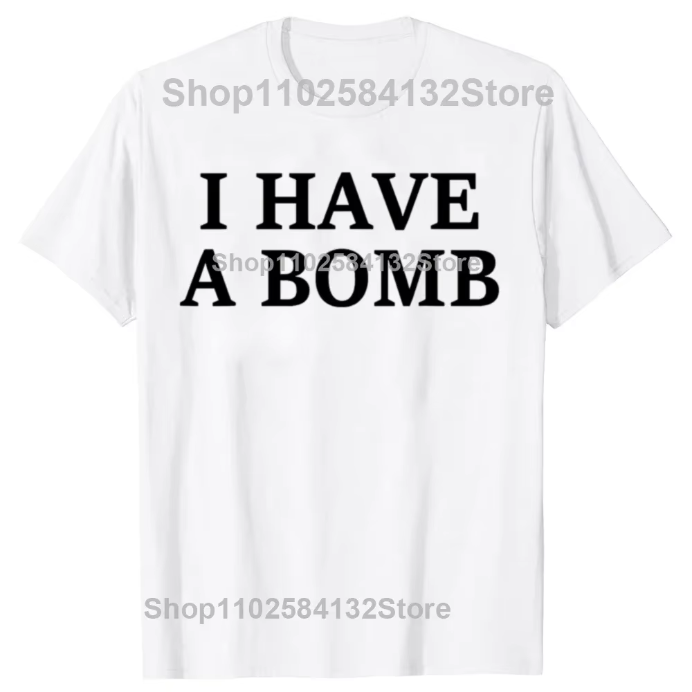 Drôle j'ai une bombe graphique T-shirts femmes mode t-shirt décontracté ample surdimensionné adulte blague