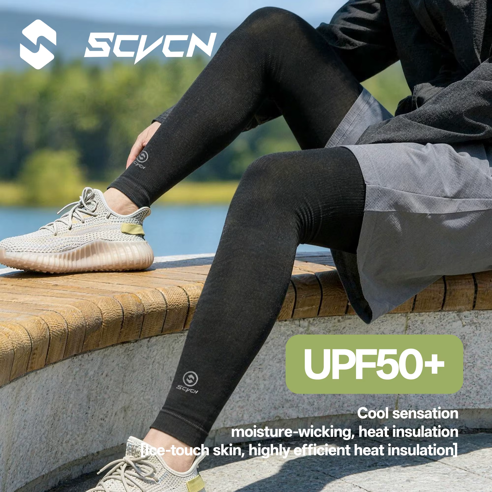 Manchon de jambe SCVCN pour vélo