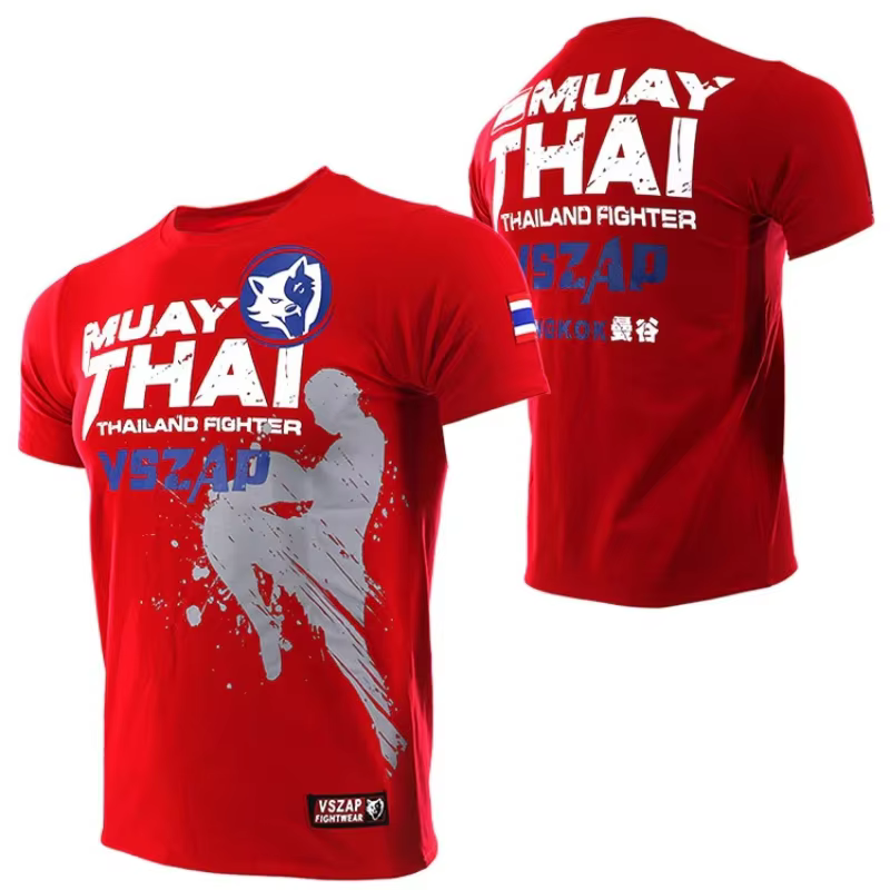 Muay Thai T-shirt course Fitness sport