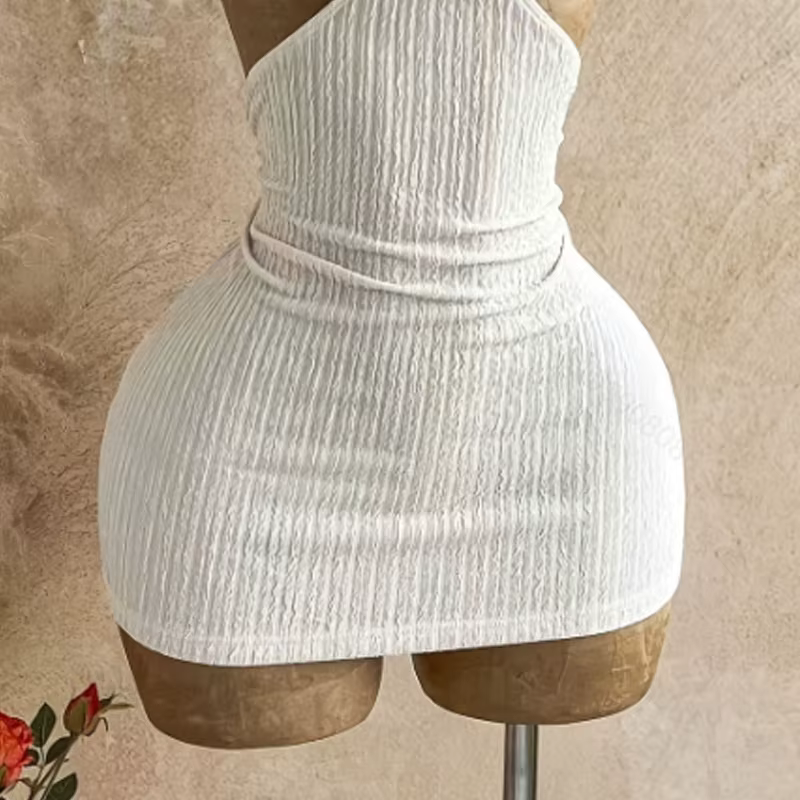 Nouvelles robes d'été sans manches pour femmes
