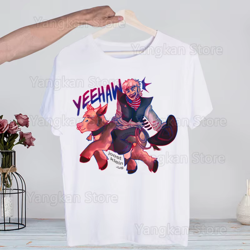 Joost Klein Europapa arrivée impression T-shirt homme