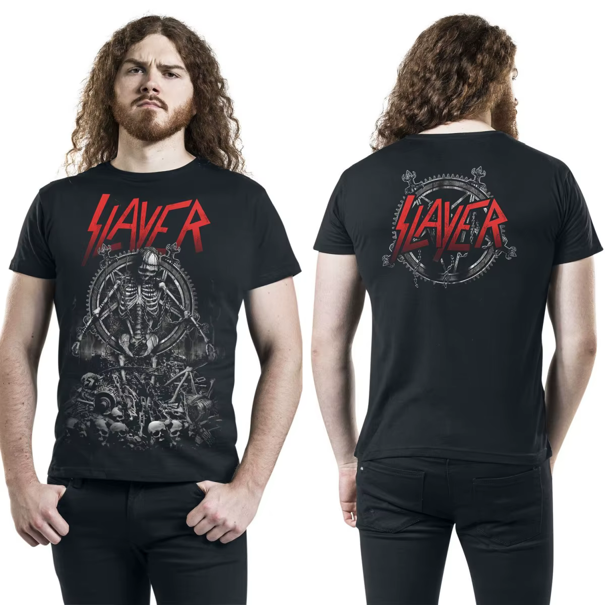 T-shirt en coton graphique Top Slayer unisexe