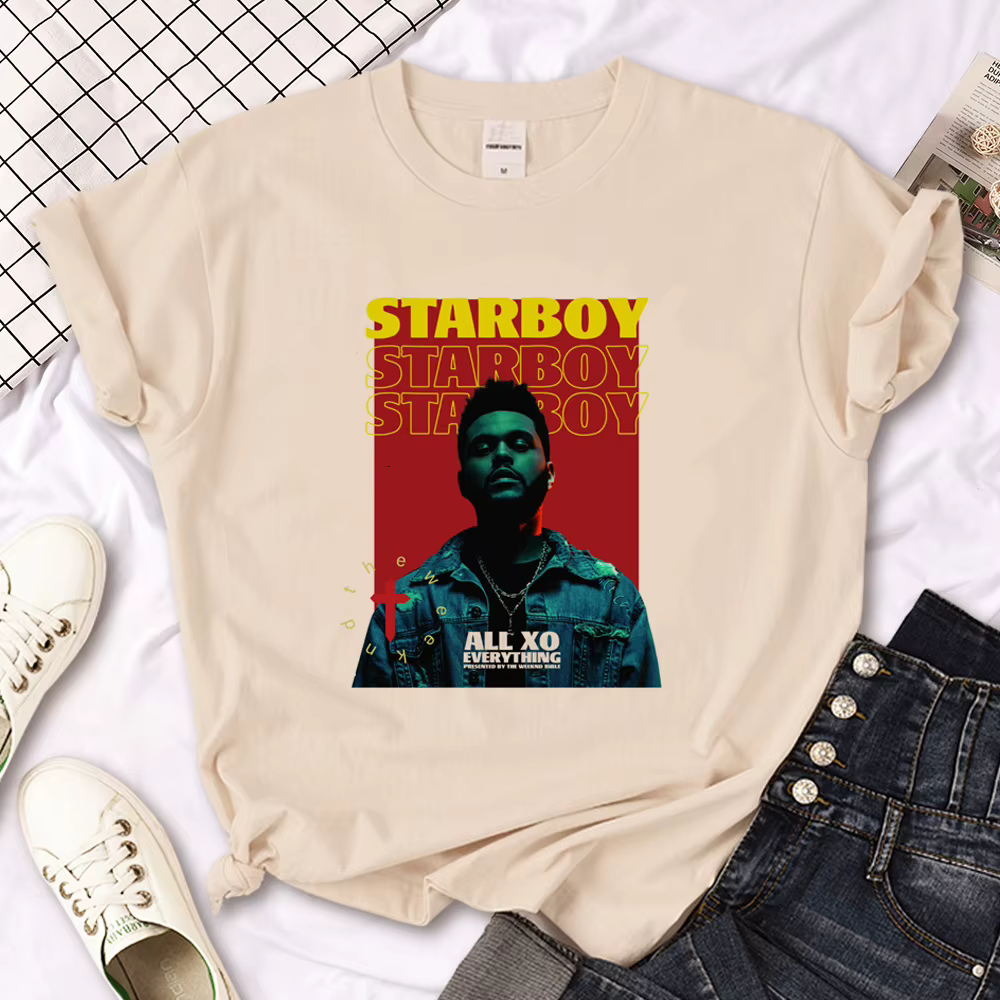 The Weeknd t-shirt hommes anime designer japonais haut mâle anime drôle y2k vêtements