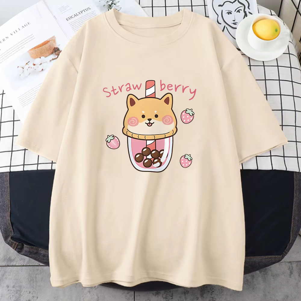 T-shirt imprimé dessin animé Harvey Milk pour filles