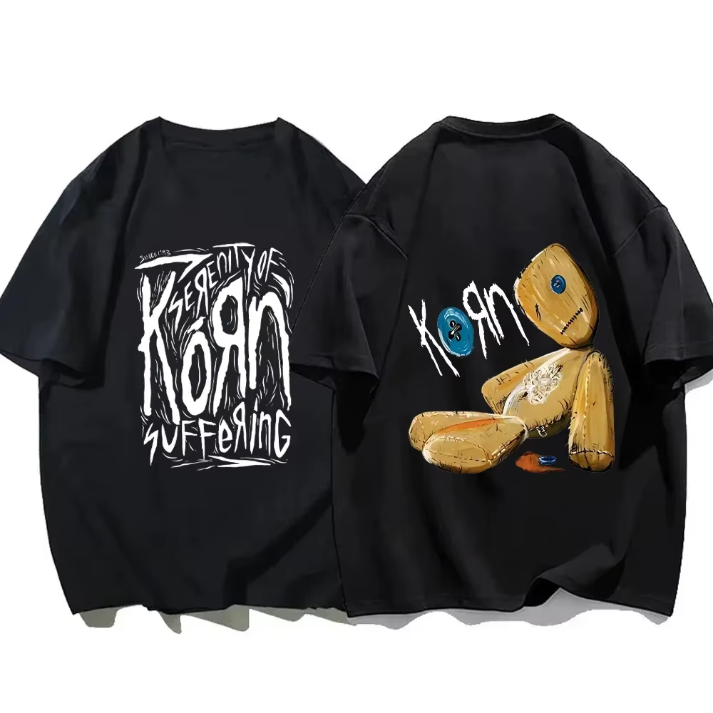Korn Rock Band T-Shirt imprimé
