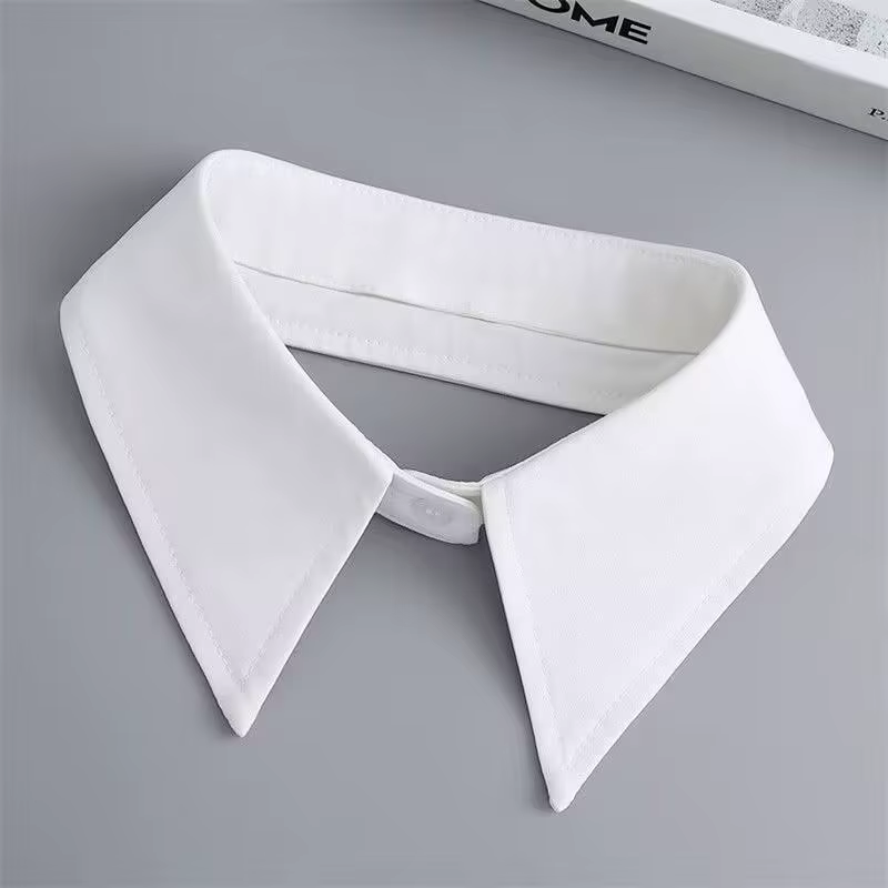 Col détachable pour chemise, faux col à revers, accessoire de mode décoratif pour vêtements, faux col pour chemisier