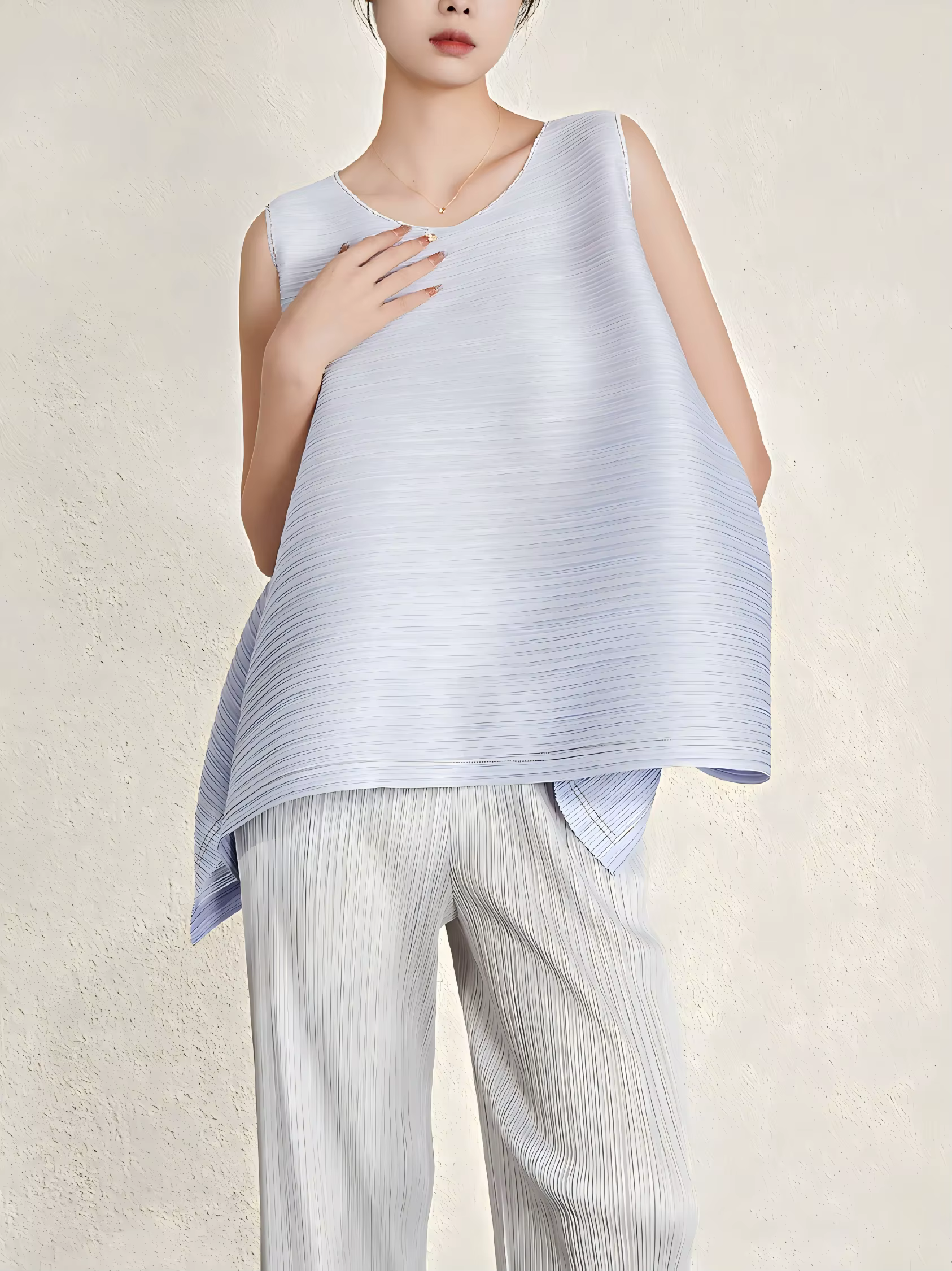 T-shirt de maternité grande taille Miyake