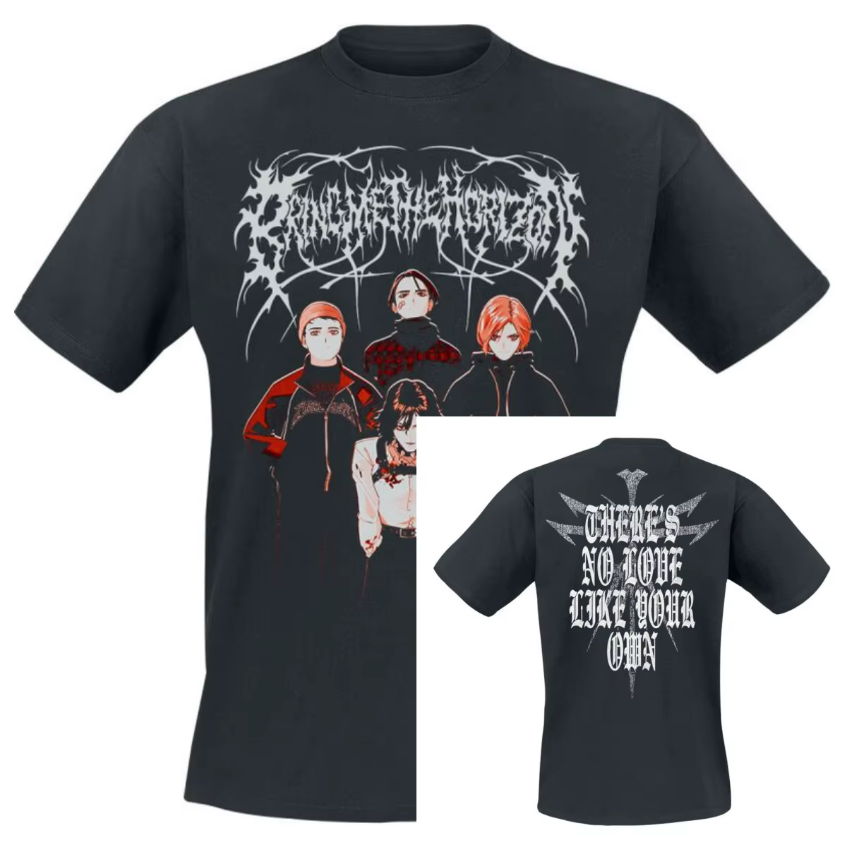 T-shirt unisexe en coton avec motif Bring Me The Horizon