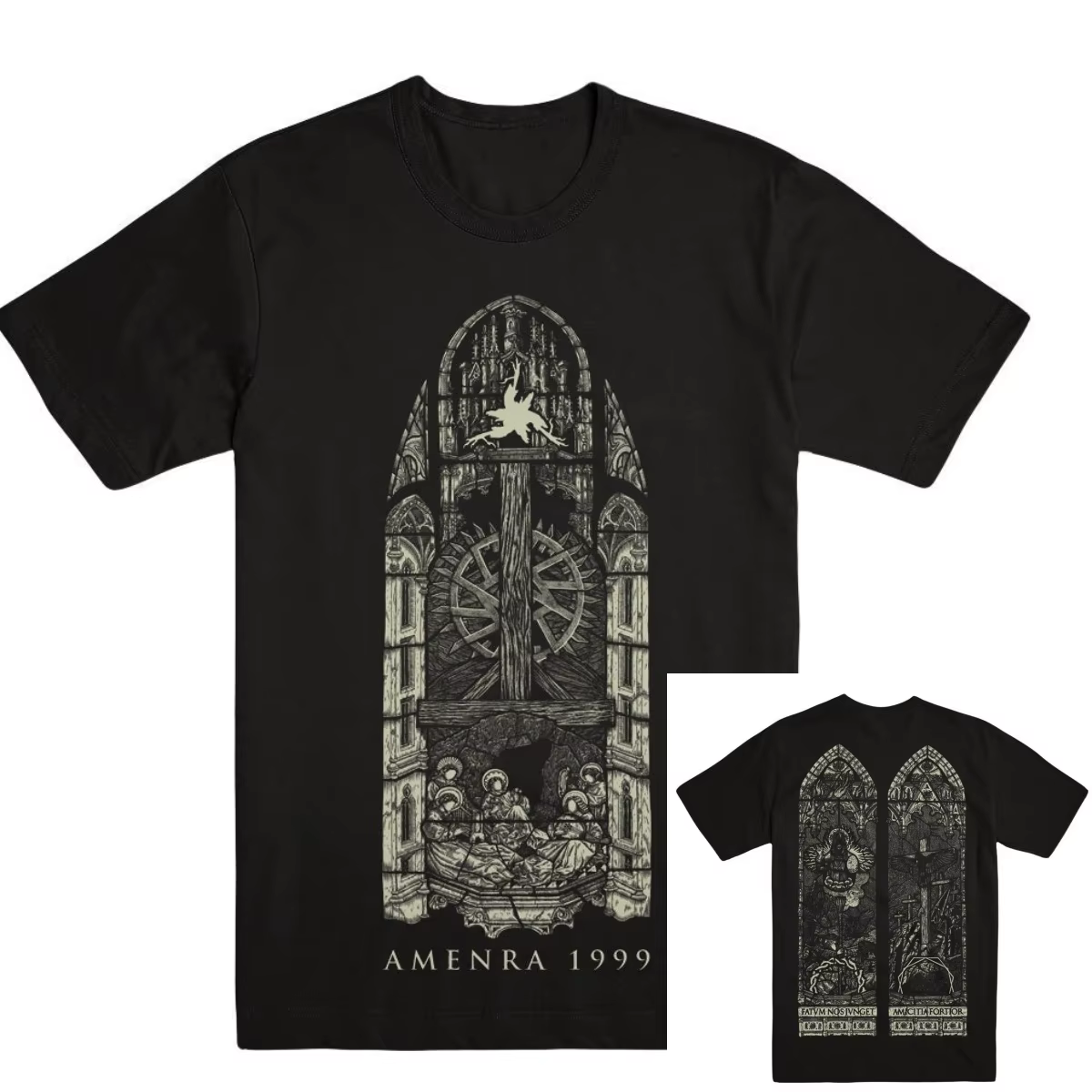 Galg AMENRA Band T-Shirt en coton avec motif pour hommes et femmes
